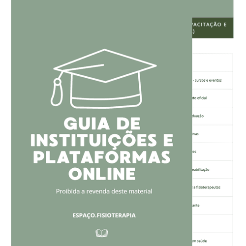 Guia de Instituições e Plataformas Online