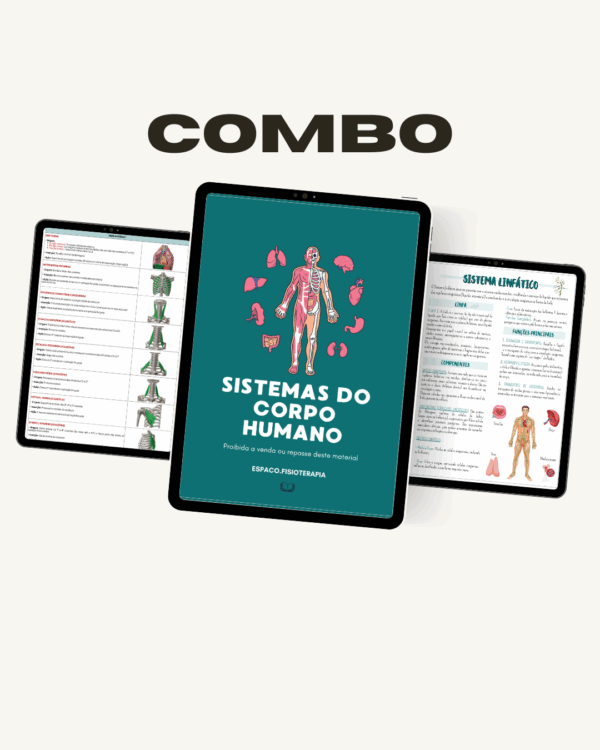 eBook - Combo Músculos e Sistemas do Corpo Humano